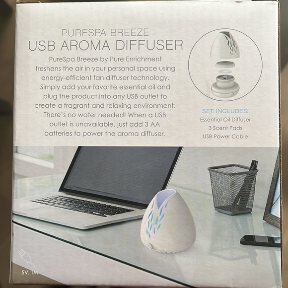 BNIB USB Aroma Diffuser - Picture 2 of 2